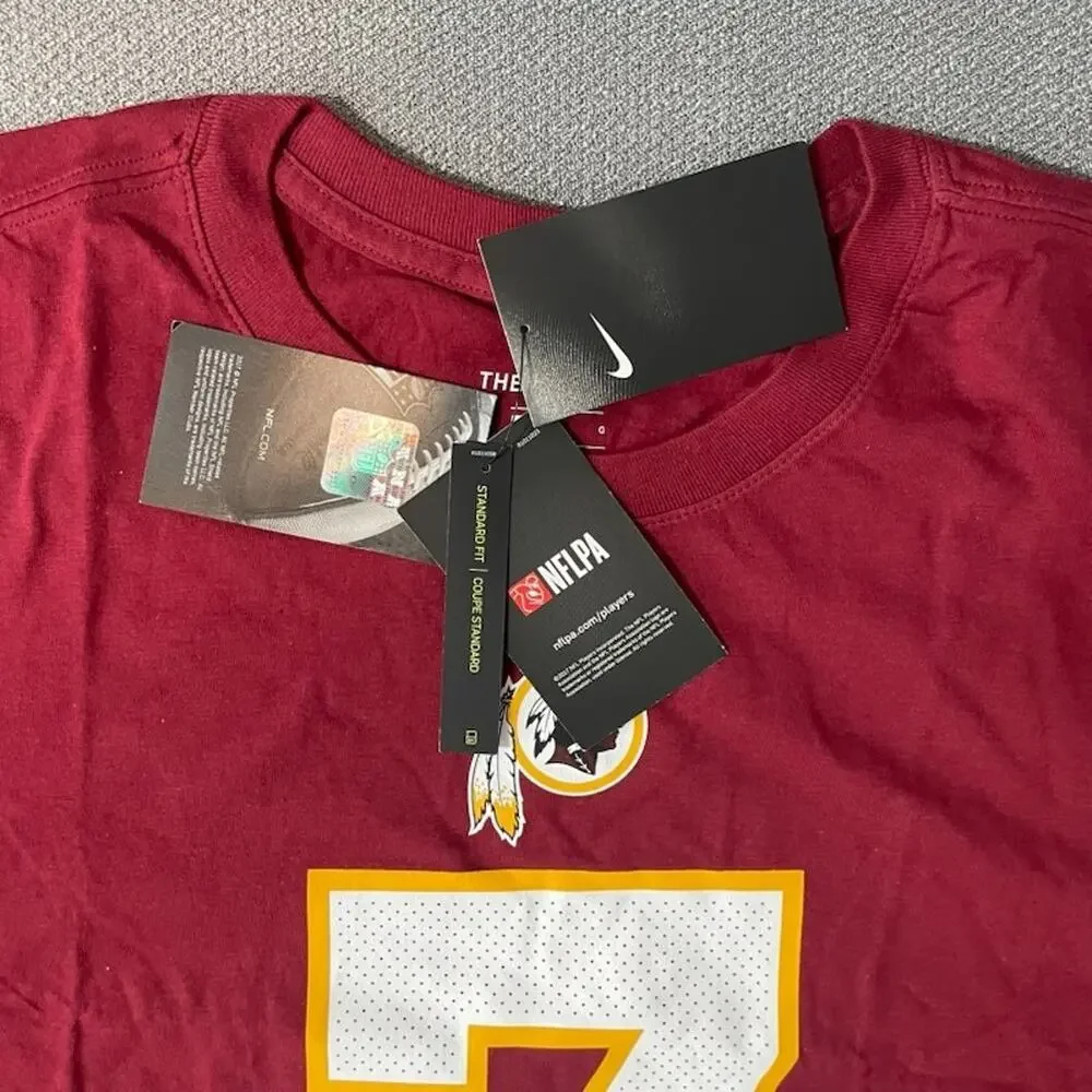 NIKE Washington Redskins Dwayne Haskins #7 T-Shirt NWT - Men's Size L